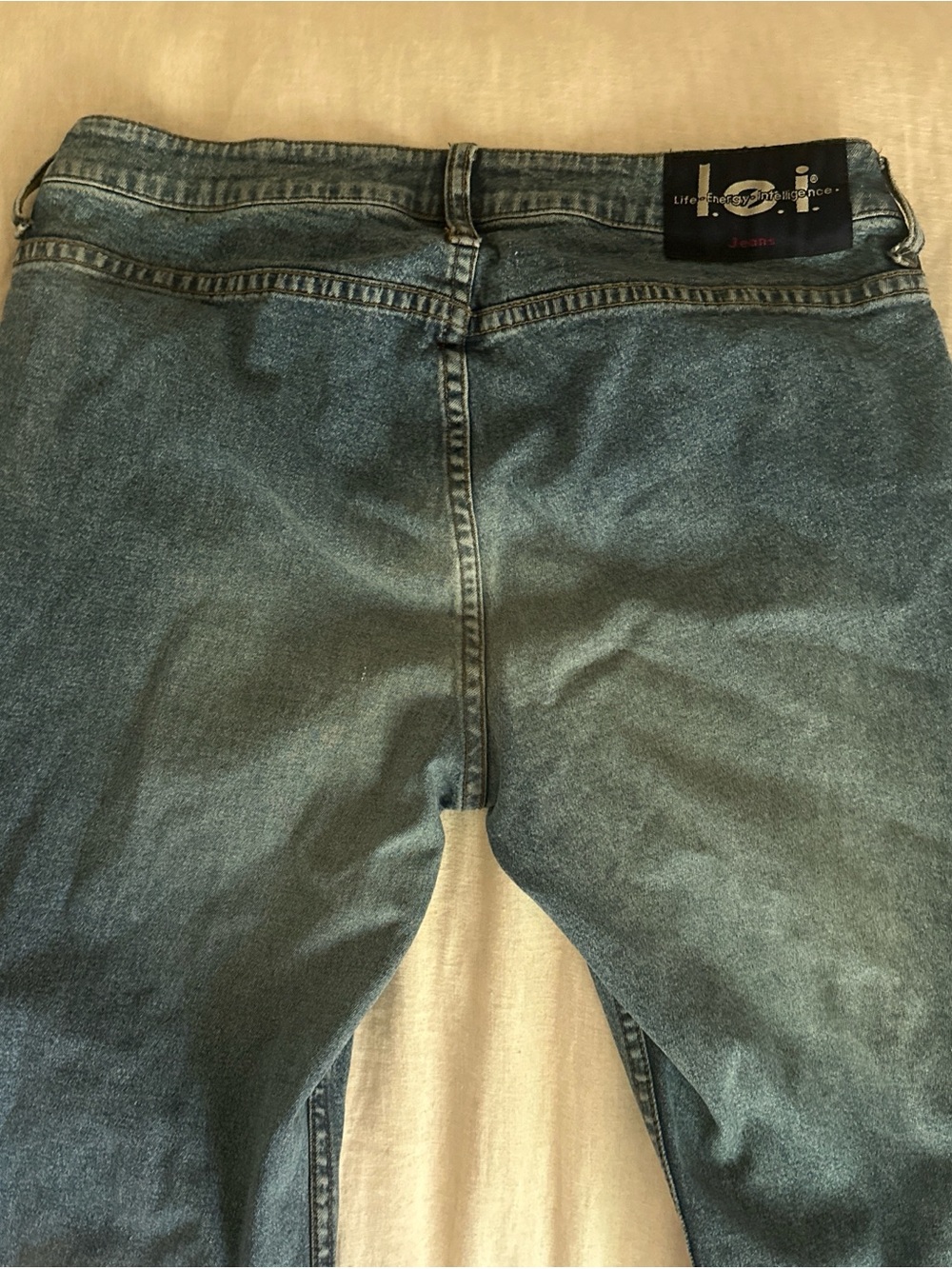 Y2K Lei Blue Denim Jeans